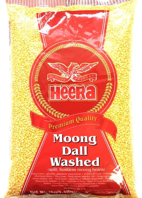 Heera 2kg Moong Dall Washed