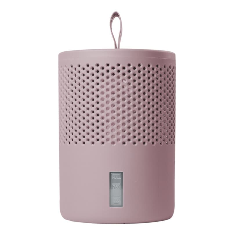 ABSODRY Moisture Absorber Dehumidifier – Humidity Control, Odour Reduction, Refillable Non-Electric System – Pink, 220-ADB