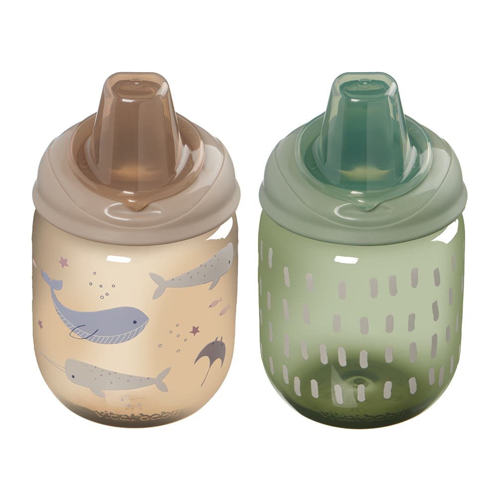 Vital Baby Hydrate Little Sipper 270ml 2 Pack Natural
