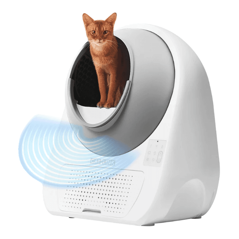 Catlink Pro-X Luxury Smart Cat Litter Box, Large Size - Self-Cleaning, APP Controlled, Double Odor Control, for Cats 3.3-22 lbs, Hands-Free
