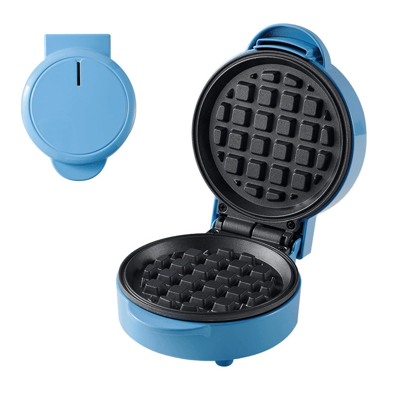 ochama Mini Waffle Maker, Non-Stick, Double-Sided Even Heating, 550W Home Breakfast Maker