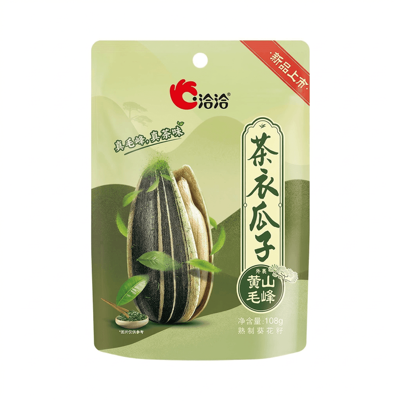 ChaCha Roasted Sunflower Seeds with Tea-Flavored Coating 108g