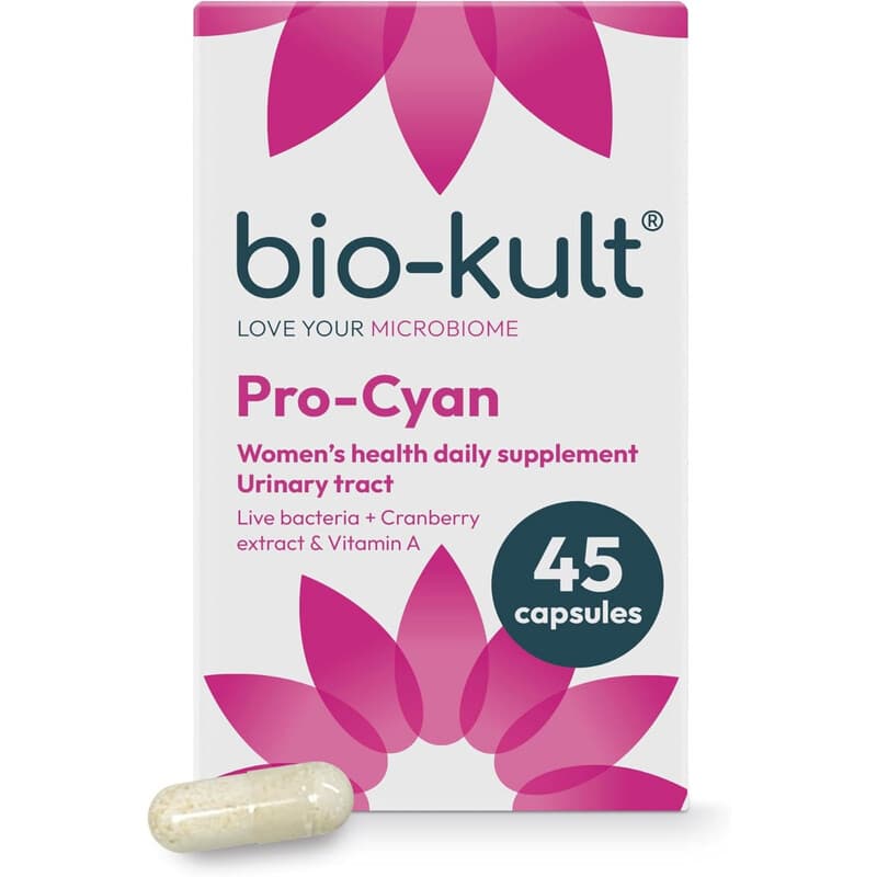 Bio-Kult Pro-Cyan Advanced Cranberry Probiotic Urinary Tract Support Capsules - 45 Capsules