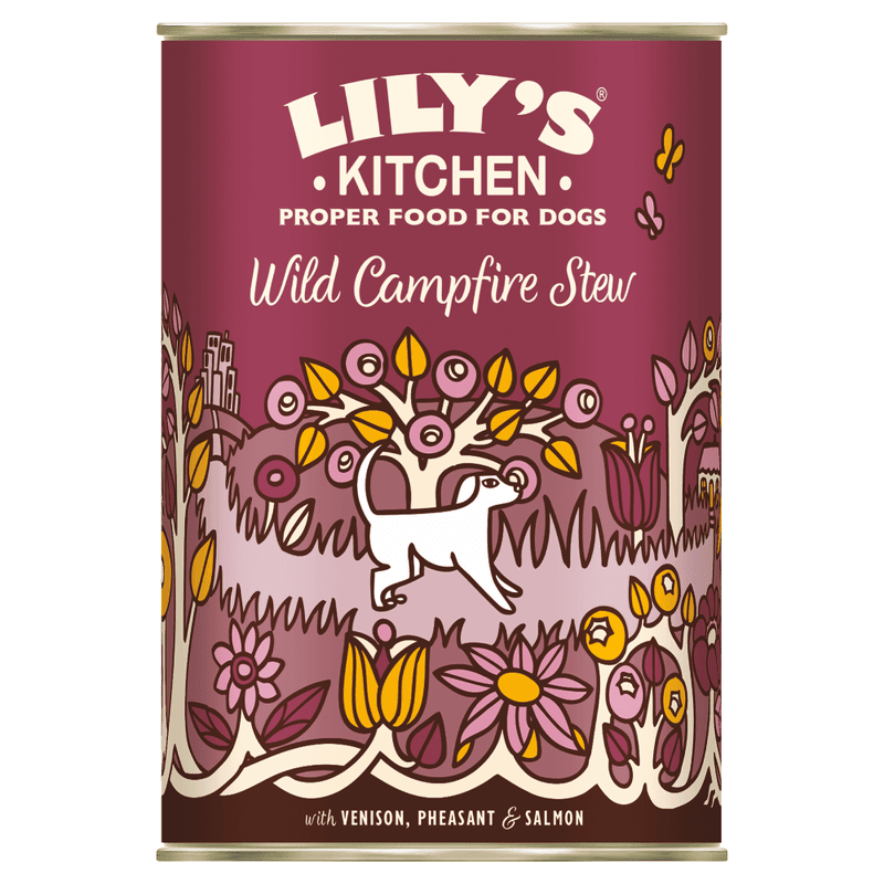 Lily's Kitchen Wild Campfire Stew with Venison, Pheasant Salmon 400g
