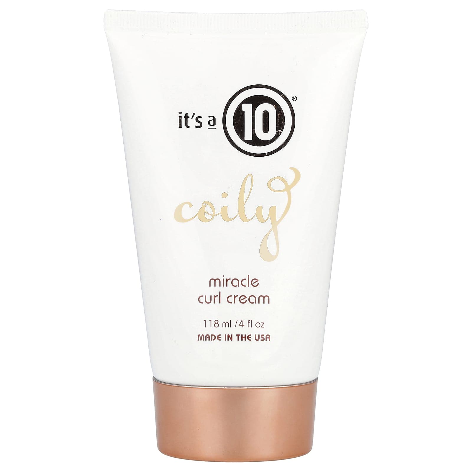 It's a 10, Coily, Miracle Curl Cream, 4 fl oz (118 ml)