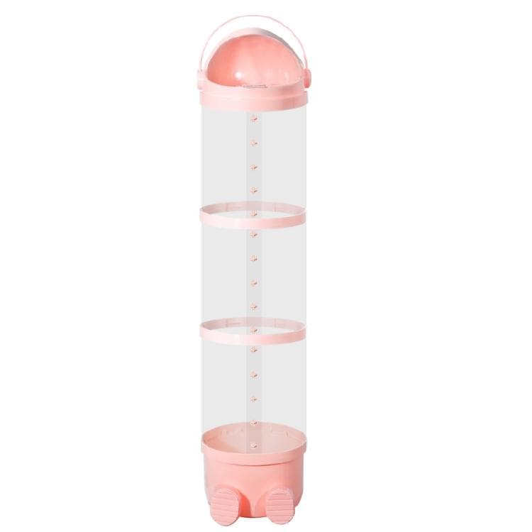 Simplistic Plushie Storage Container Multiple Doll Capacity Storage Tub Practical Nursery Toy Organizers for Kids white
