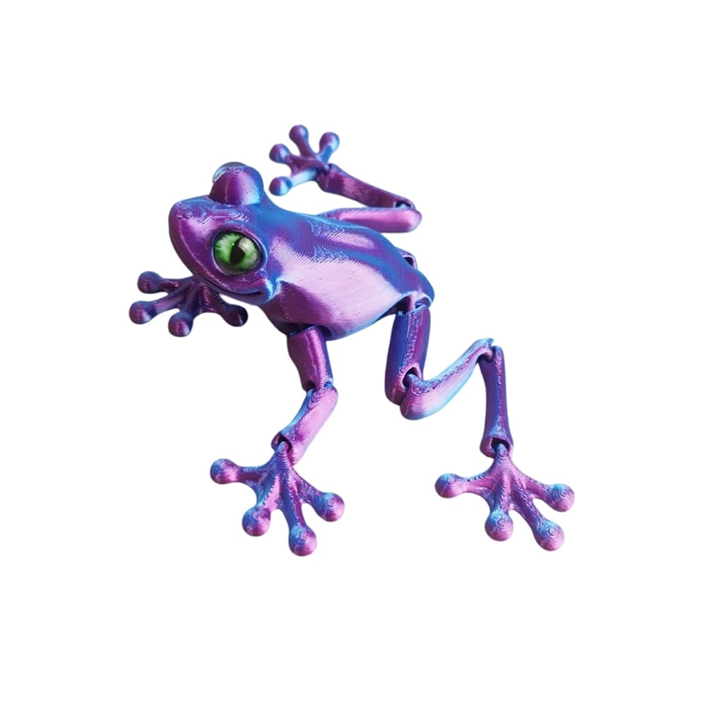 3D Printed Simulated Frog Movable Animal Figurines Toys 3D Printed Toys6793