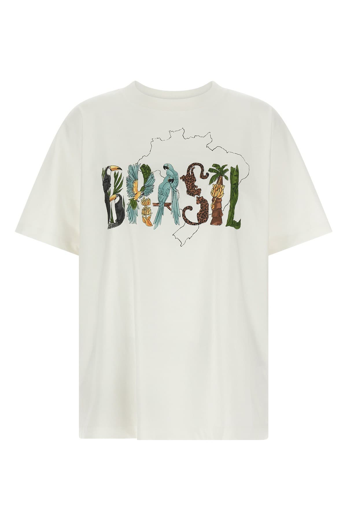 FARM RIO 'Off-White Brasil' T-Shirt
