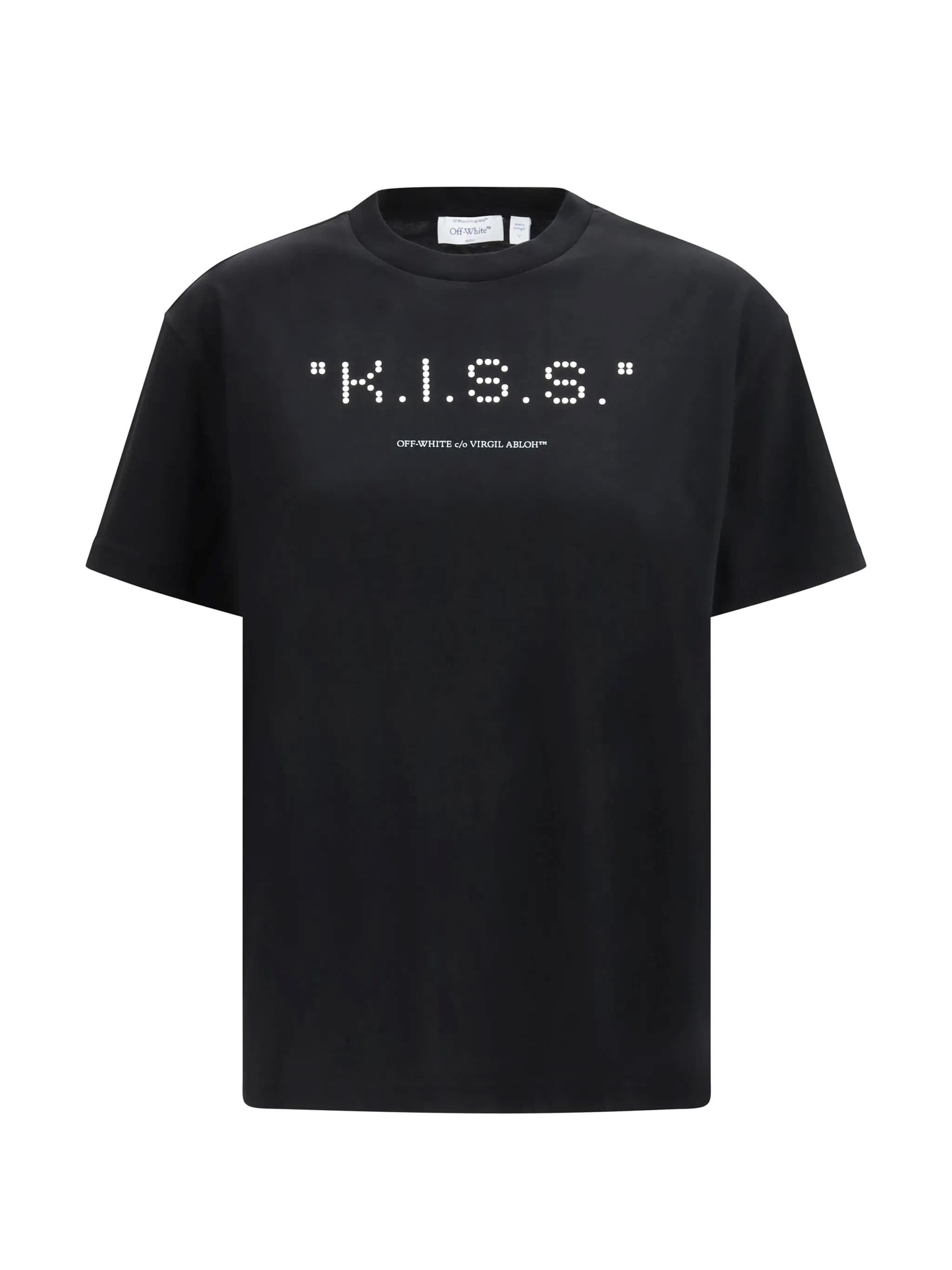 OFF-WHITE Kiss Quote Reg Tee