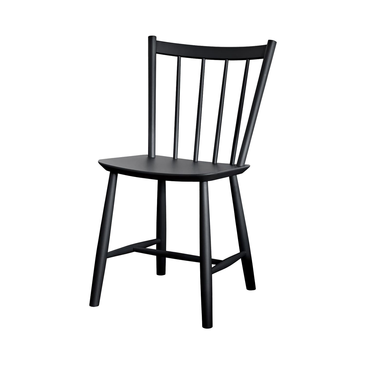 Hay - Chair FDB Collection - Black - Lacquered beechwood - Designer Børge Mogensen