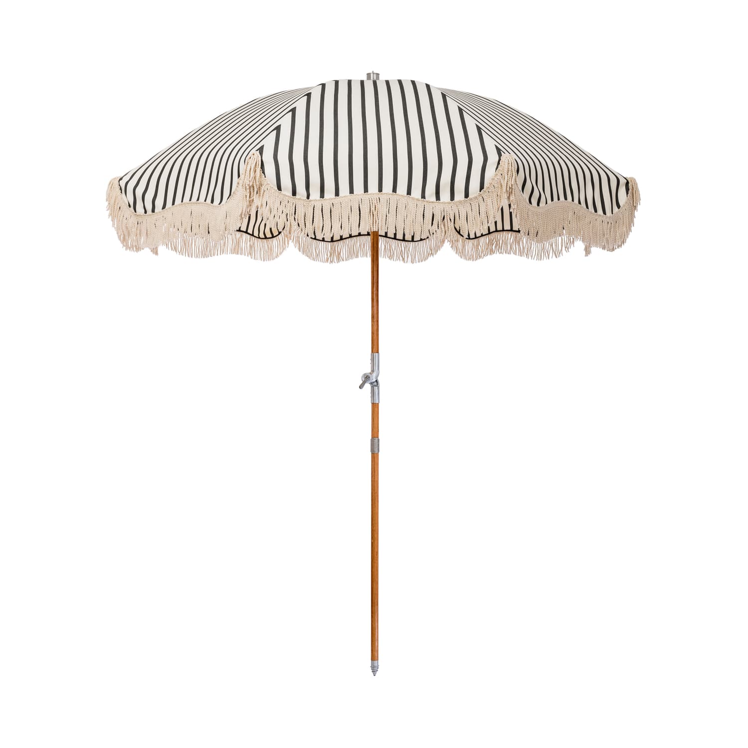 BUSINESS & PLEASURE - Parasol Premium Beach - Black - Reclaimed laminated wood