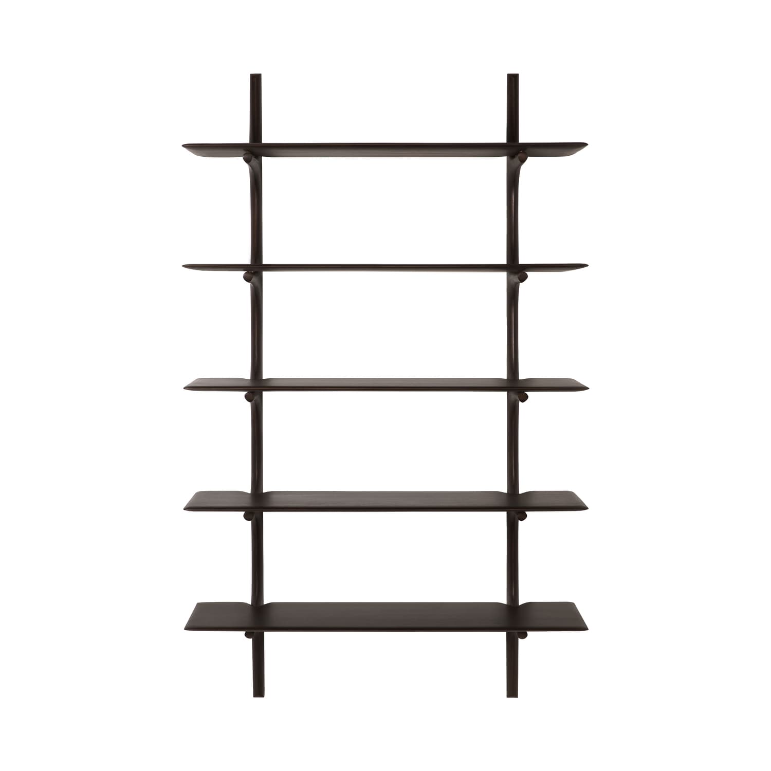 Ethnicraft - Shelf PI - Brown - Stained solid mahogany - Designer Alain van Havre