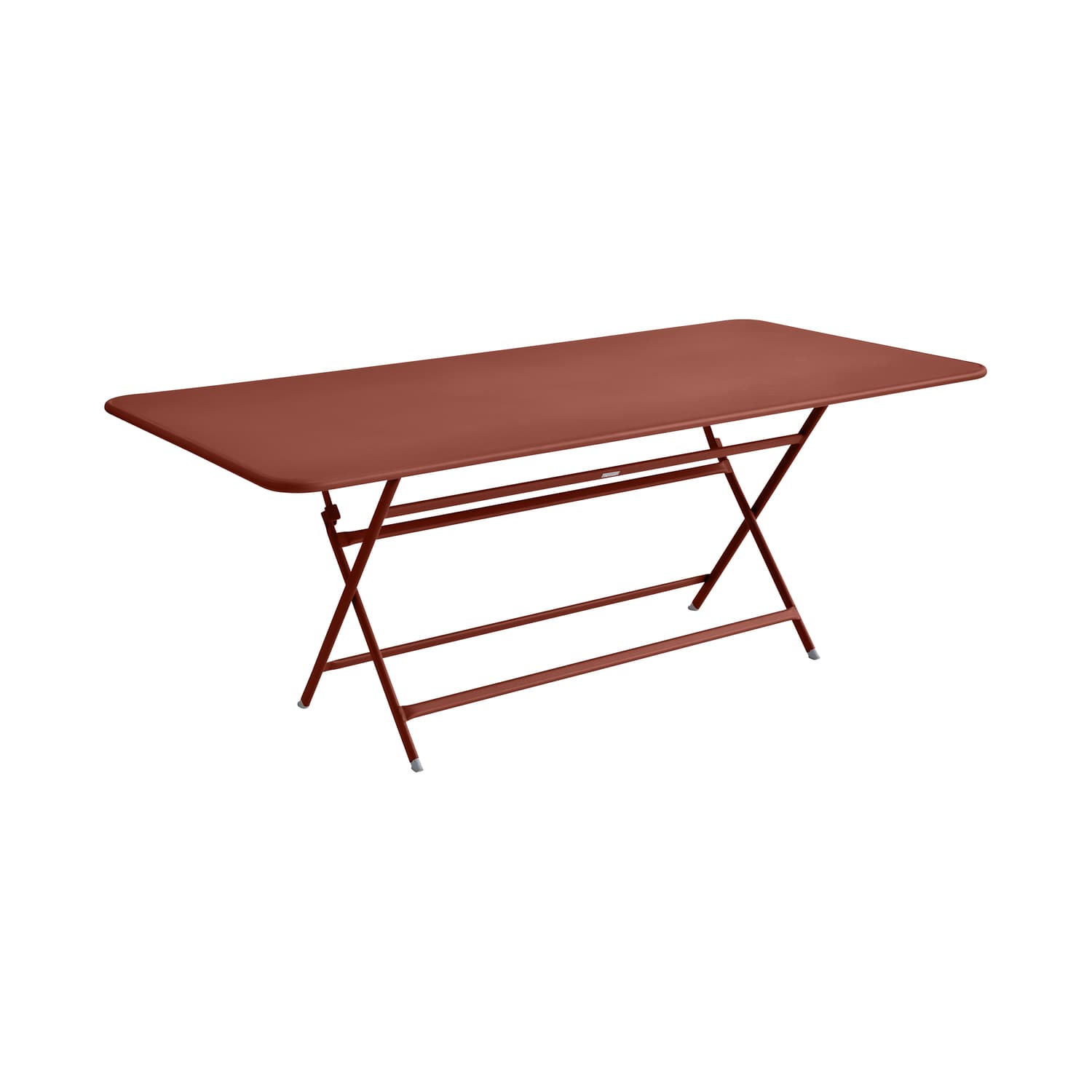 Fermob - Rectangular table Caractère - Brown - Painted steel - Designer Studio Fermob