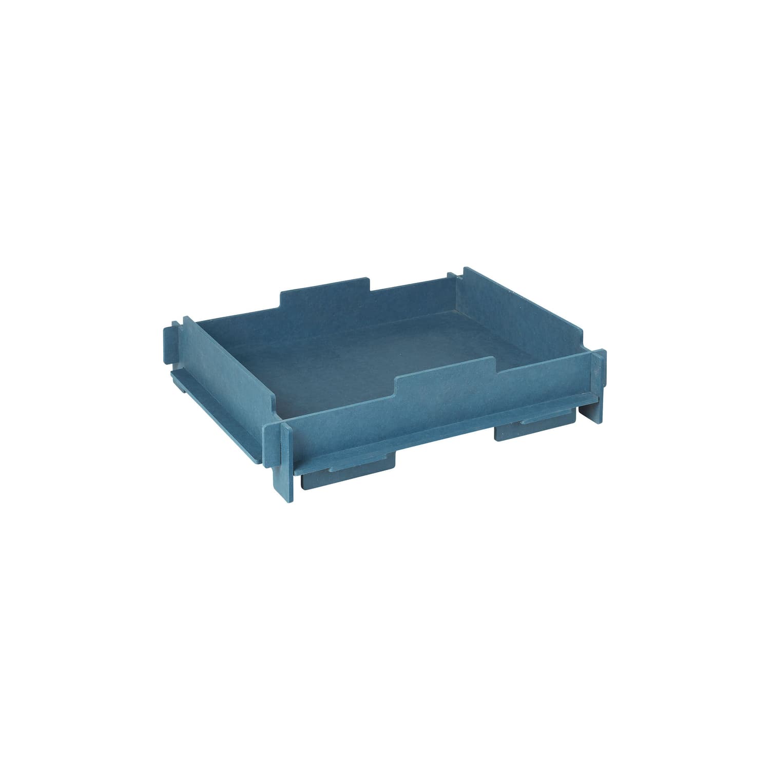 BROSTE COPENHAGEN - Stackable tray Stacie - Blue - MDF