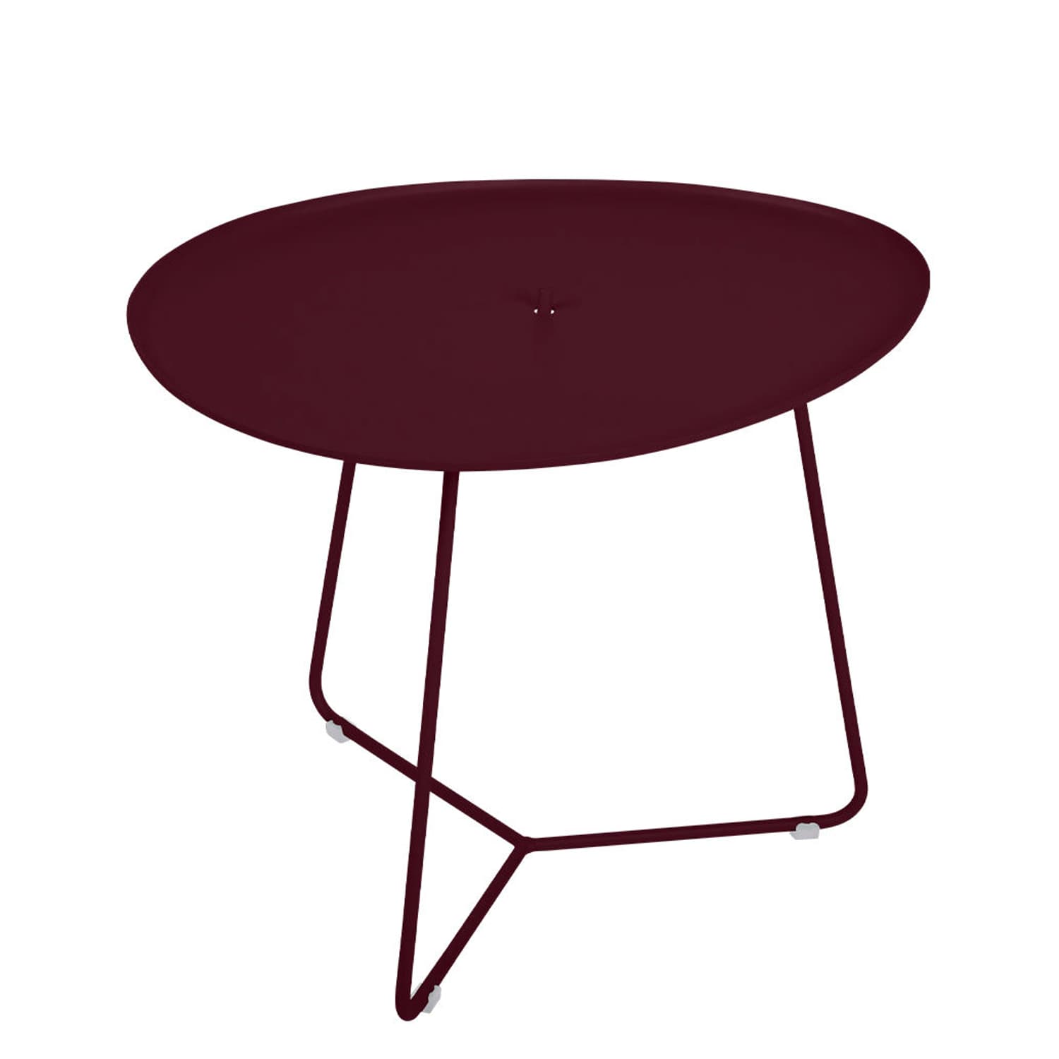 Fermob - Coffee table Cocotte - Purple - Painted steel - Designer Studio Fermob