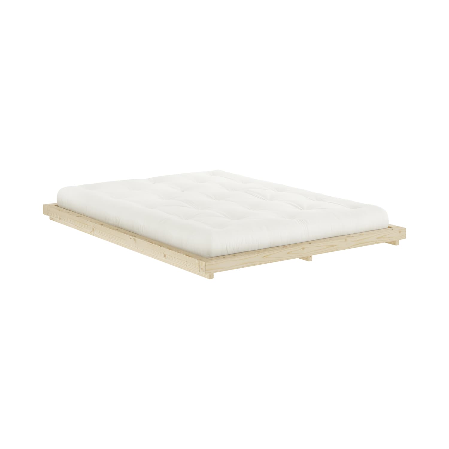 KARUP - Double bed - Natural wood - FSC-certified solid pine