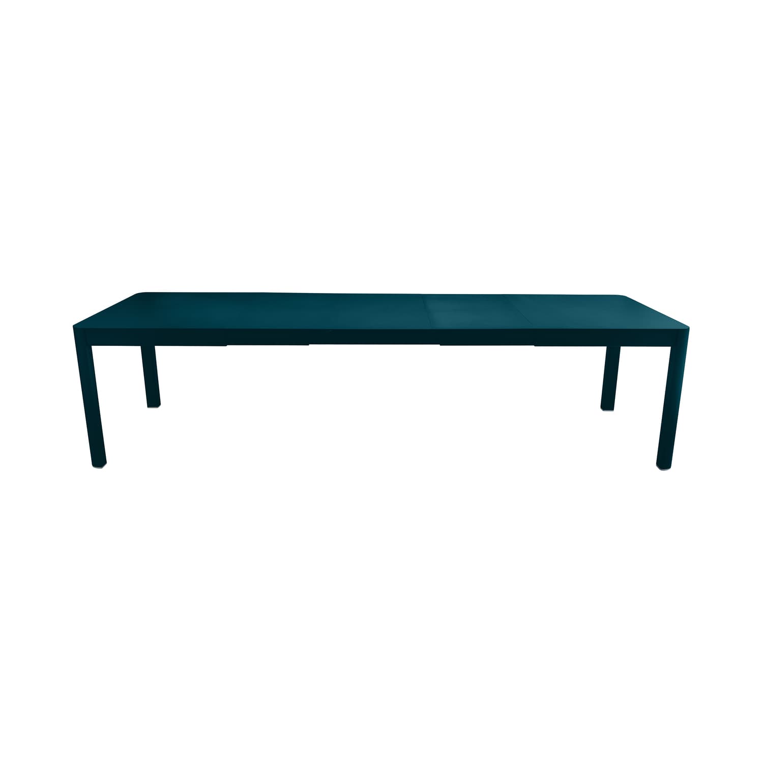 Fermob - Rectangular table Ribambelle - Blue - Lacquered aluminium - Designer Studio Fermob