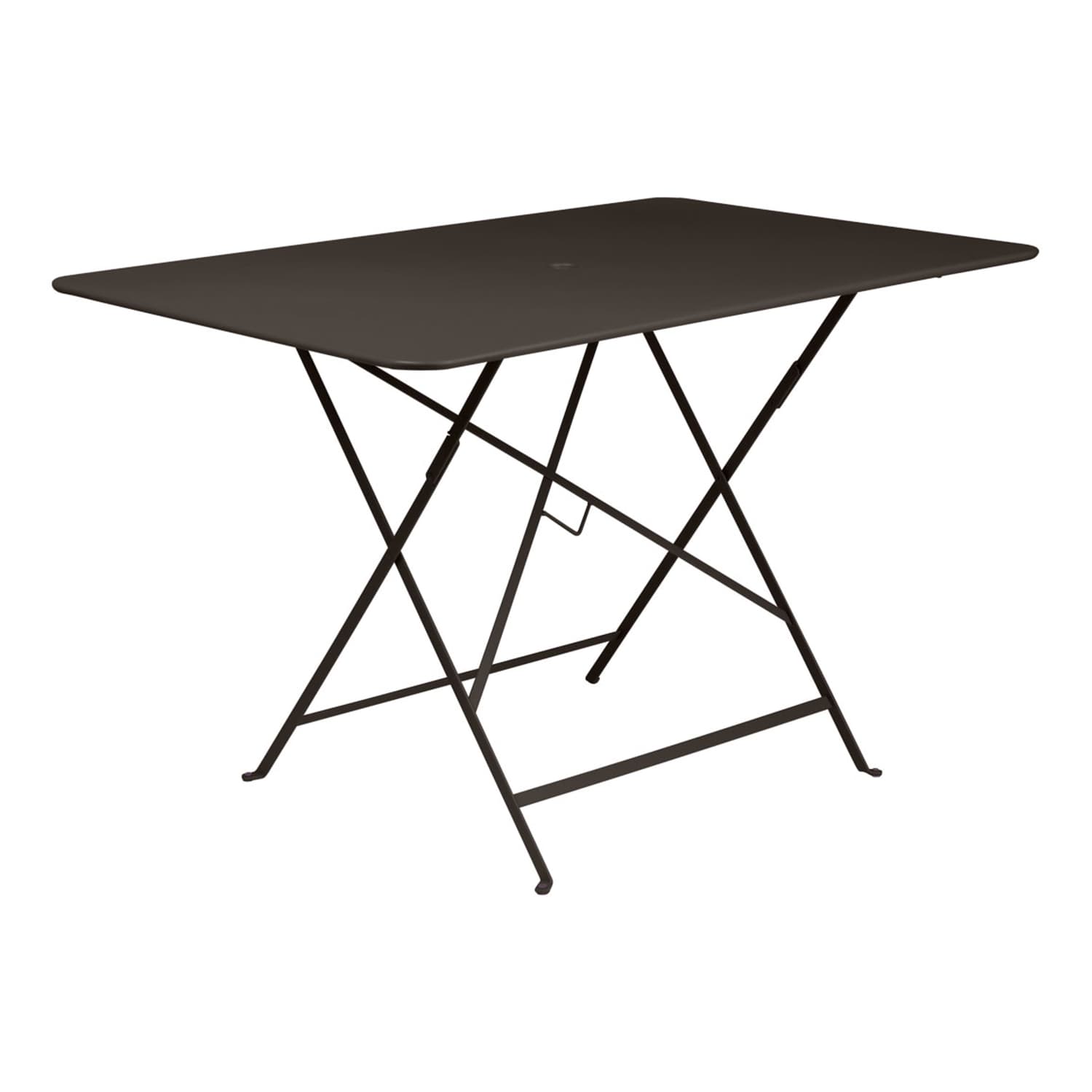 Fermob - Rectangular table Bistro - Brown - Lacquered steel - Designer Studio Fermob