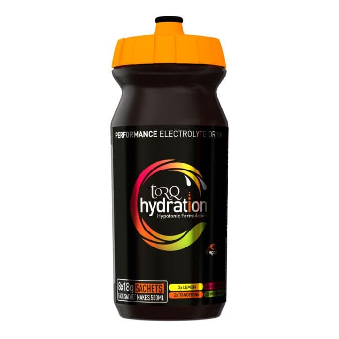 Torq Hydration 500ml Bottle Sample Pack - Black,orange