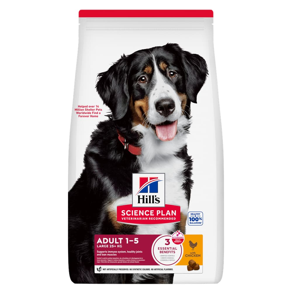 Hill's Science Plan Adult 1 - 5 Large with Chicken - Economy Pack: 2 x 14kg