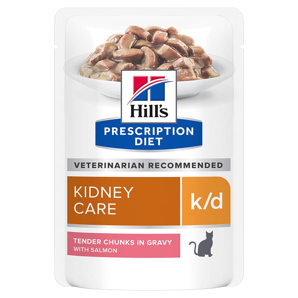 Hill's Prescription Diet Feline k/d Kidney Care - Saver Pack: Salmon (24 x 85g)