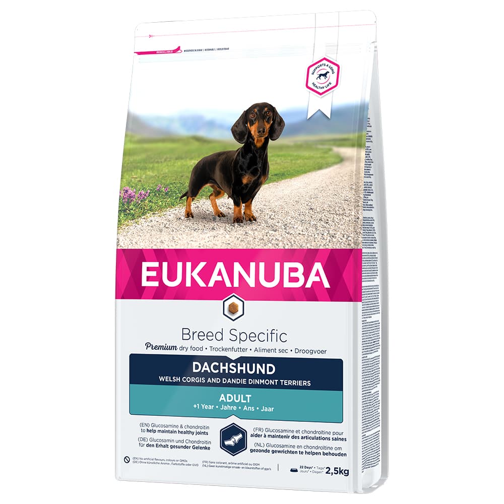 Eukanuba Dachshund Adult - 2.5kg
