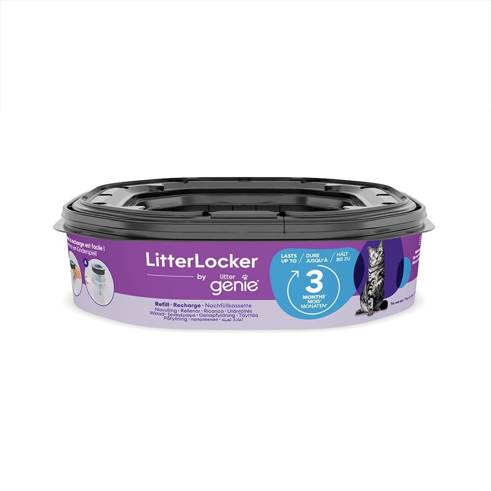 LitterLocker® by Litter Genie Cat Litter Disposal - Economy Pack: 2 x Refill Cartridges