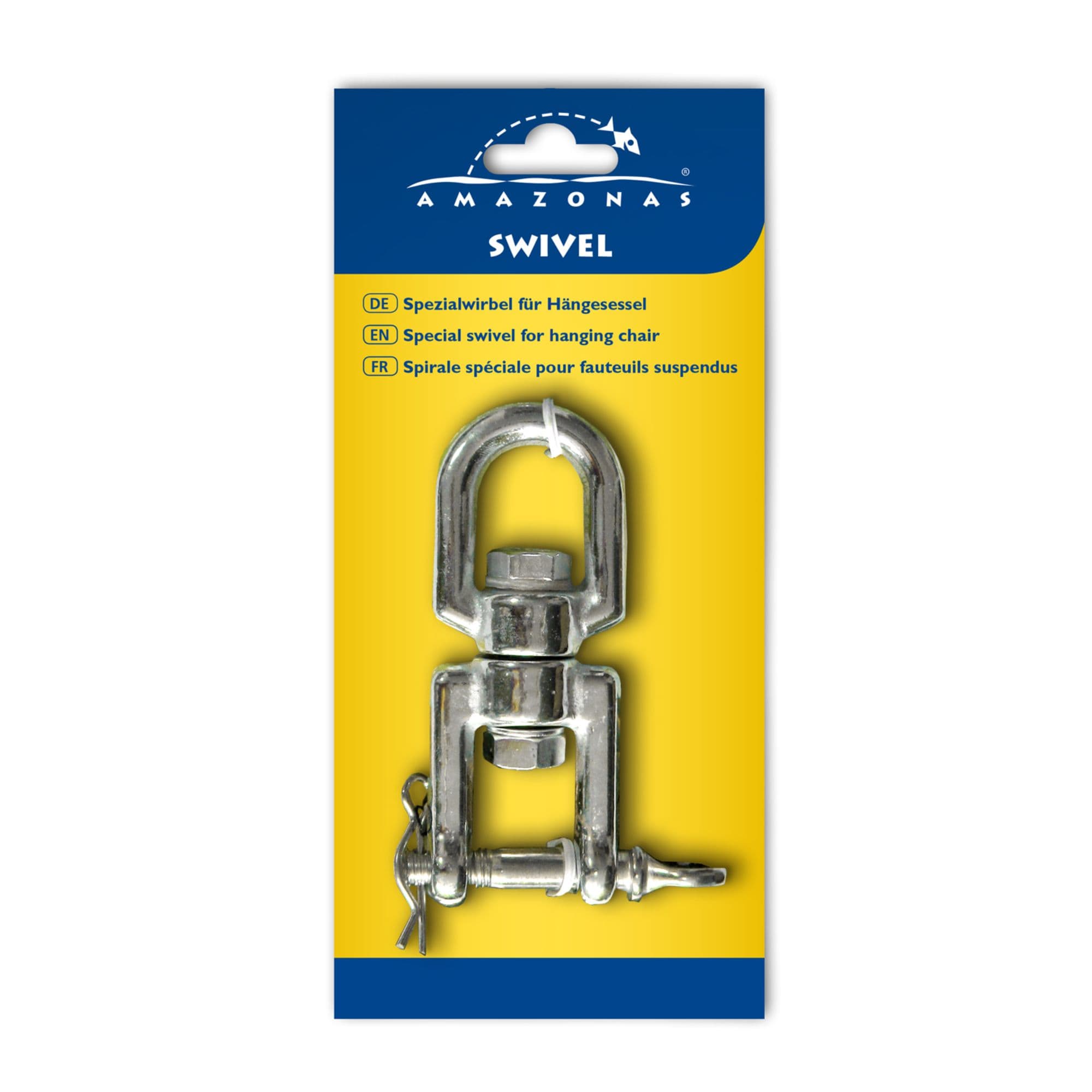 Amazonas Rotating Swivel for Hammocks & Hanging Chairs - 200kg in Silver