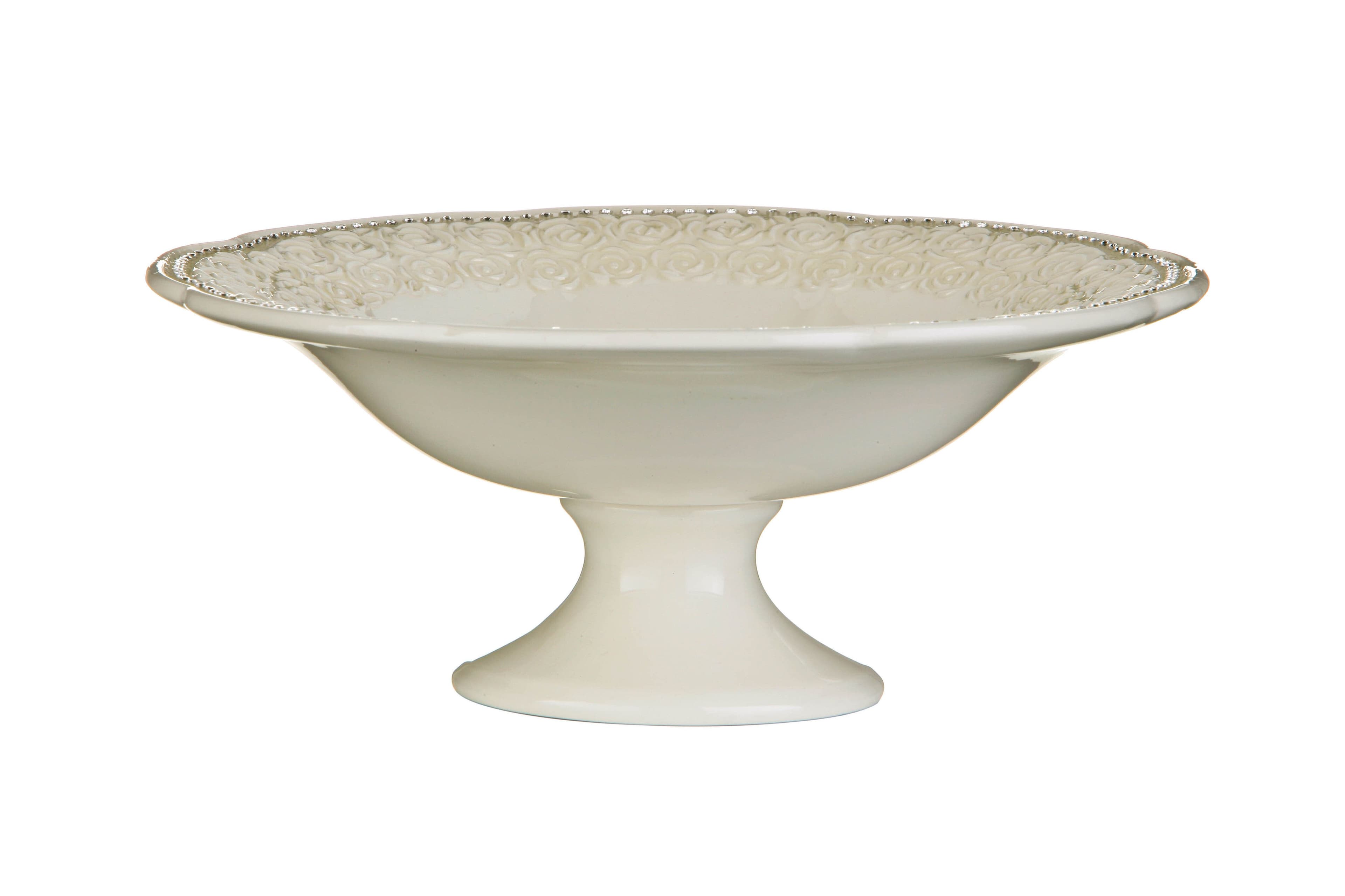 Orsina Diamante Georgia Bowl in Cream