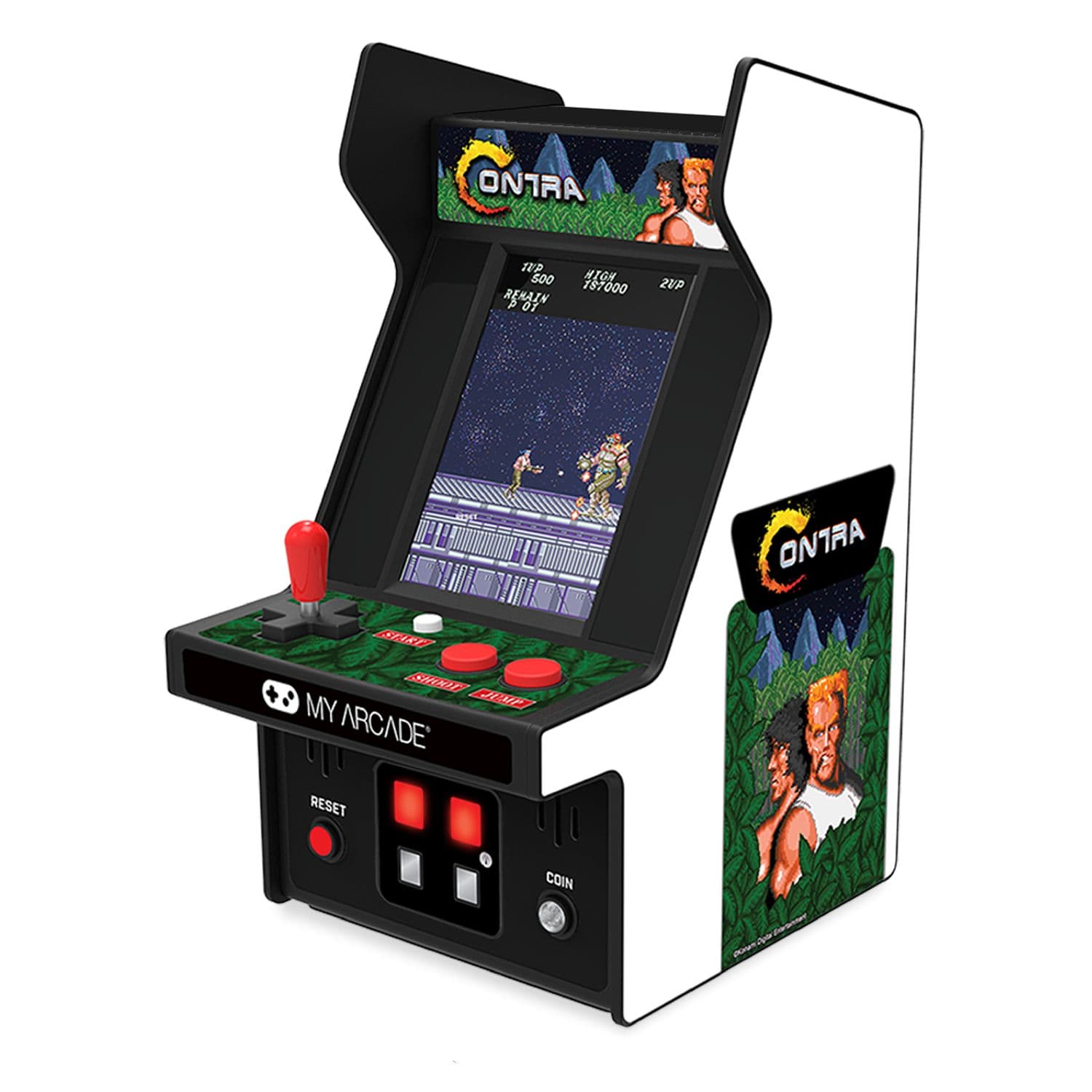 My Arcade Contra Micro Player 6.75 Collectible Retro (Premium Edition)