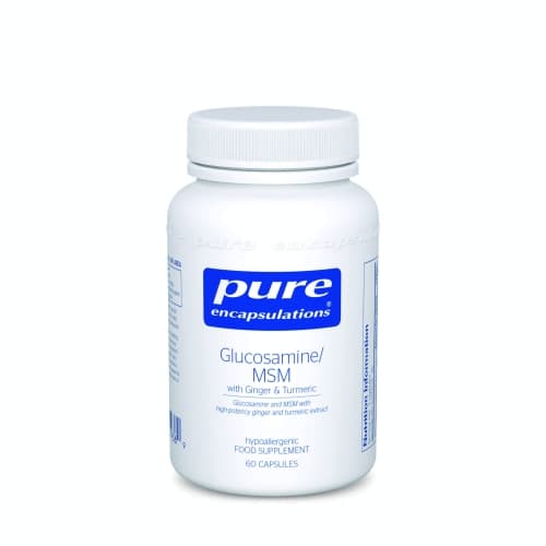 Glucosamine, MSM with Ginger & Turmeric - 60 Capsules - Pure Encapsulations