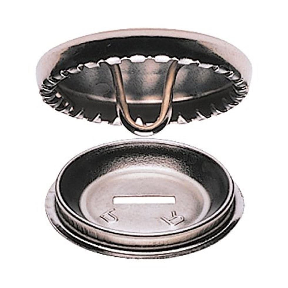 Prym Cover Buttons Gold/Silver