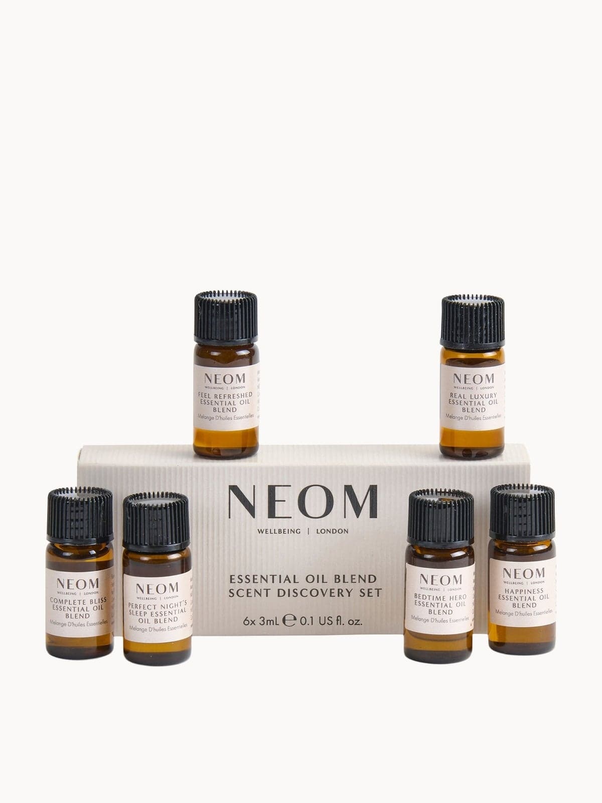 NEOM Wellbeing Essential Oil Blend Scent Discovery Set