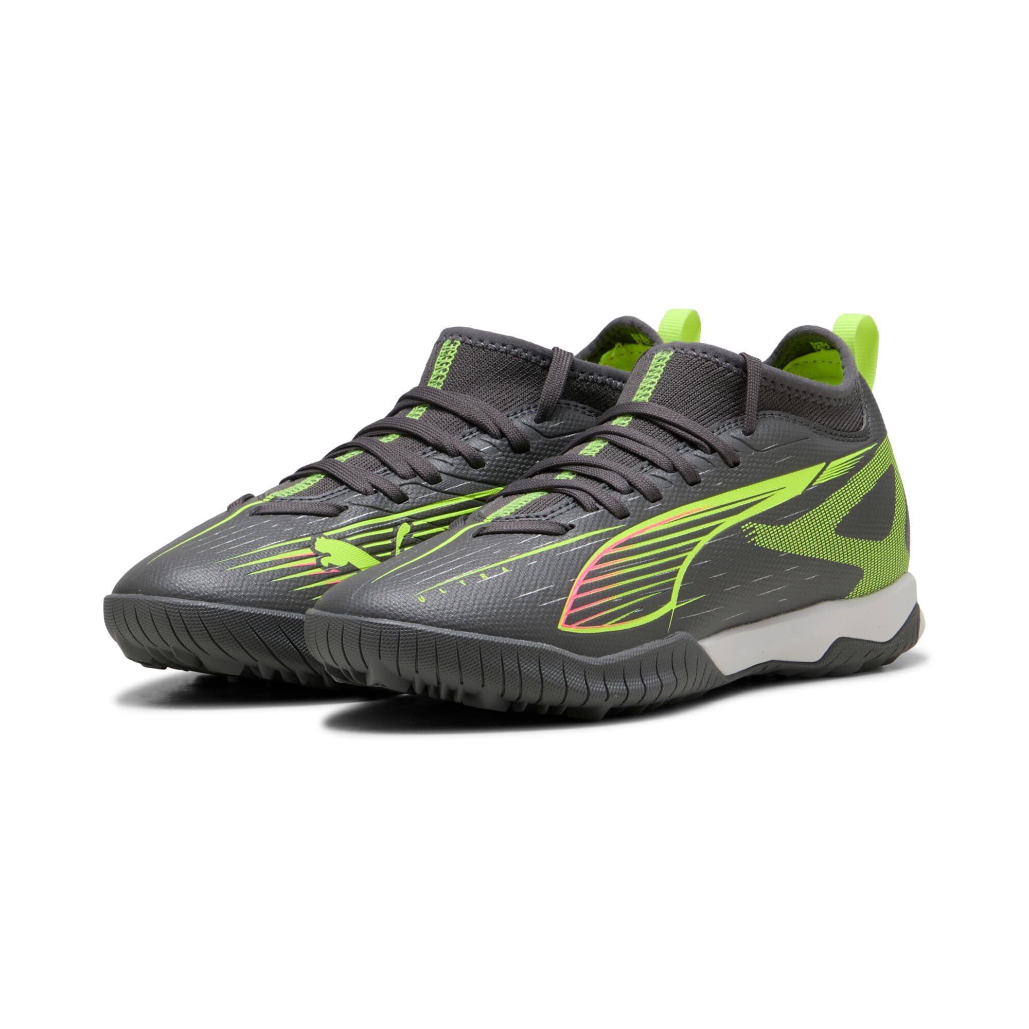 Puma Kids Unisex Ultra 5 Match TT Mid Football Boots - Blue - Size UK 5 | Puma Sale | Discount Designer Brands