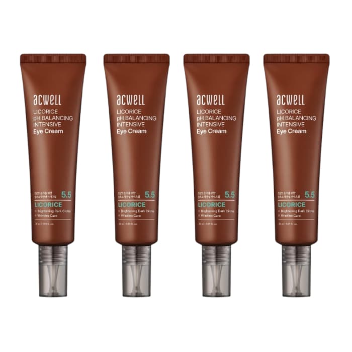 ACWELL - Licorice pH Balancing Intensive Eye Cream - 30ml (4ea) Set