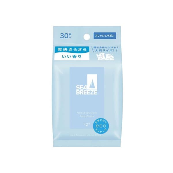 Fine Today - Sea Breeze Face & Body Ice Sheet - 30 sheets - Fresh Savon