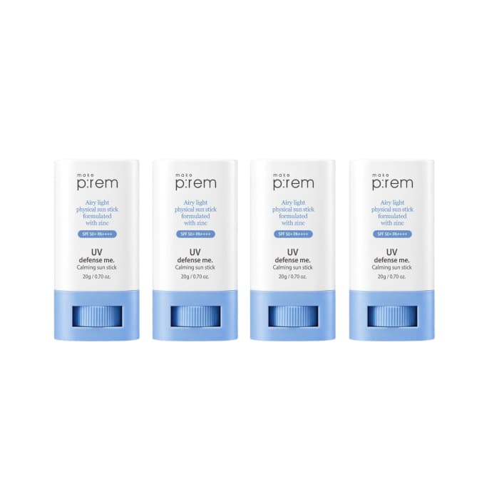 make p:rem UV Defense Me. Calming Sun Stick (4ea) Set