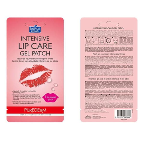 PUREDERM - Intensive Lip Care Gel Patch - 1 patch