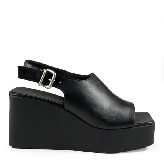 VICMATIE - K10_Block<br>Wedge sandal black - Woman - Size 36