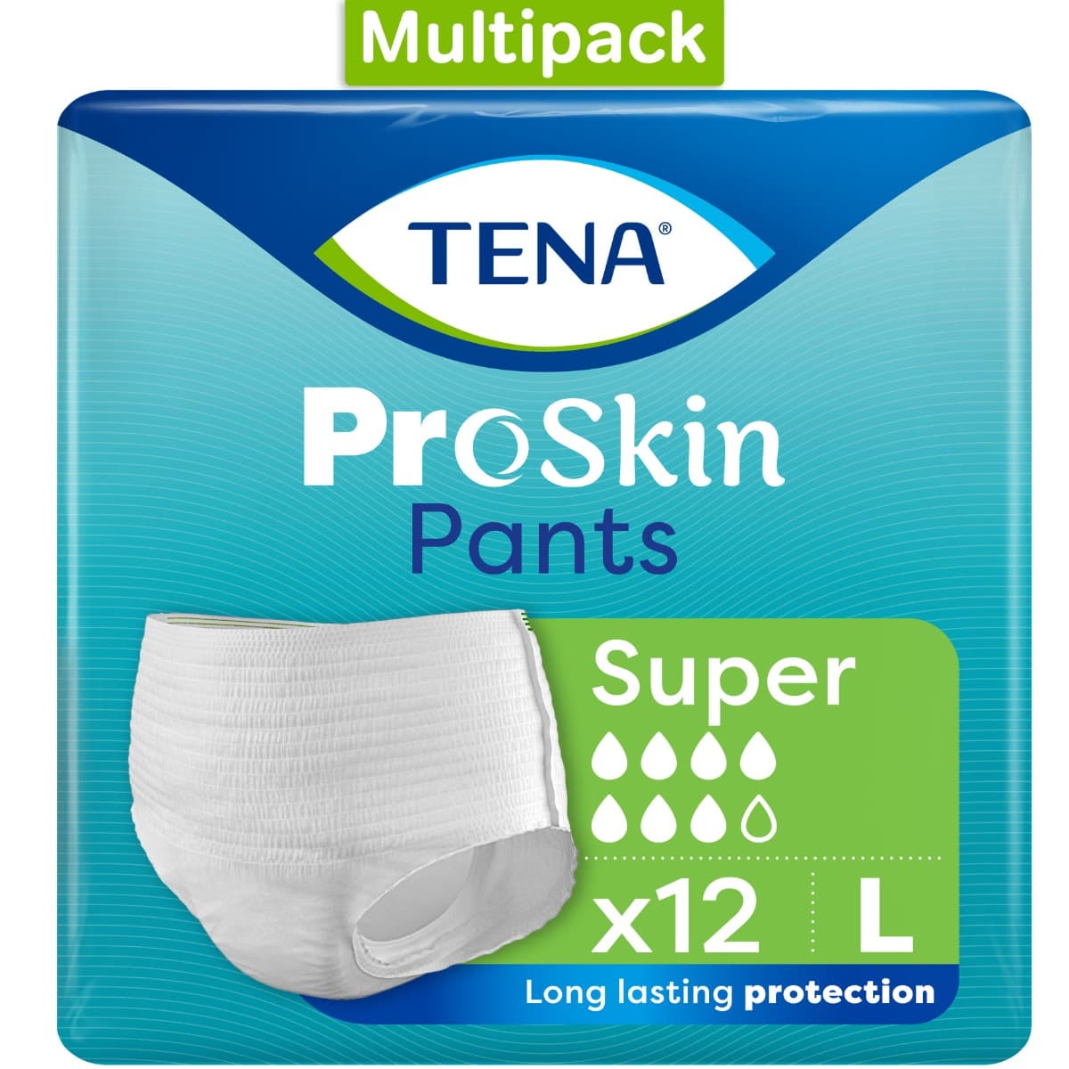 TENA Proskin Pants Super - Large - Case Saver - 4 Packs of 12