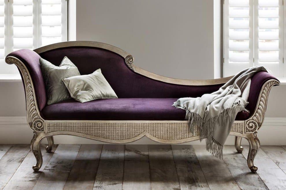 Versailles Leafed Chaise Longue
