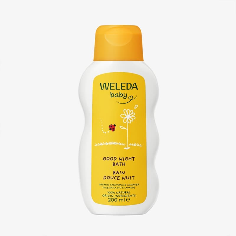 Weleda Baby Good Night Baby Bath, 200Ml Bath Soak