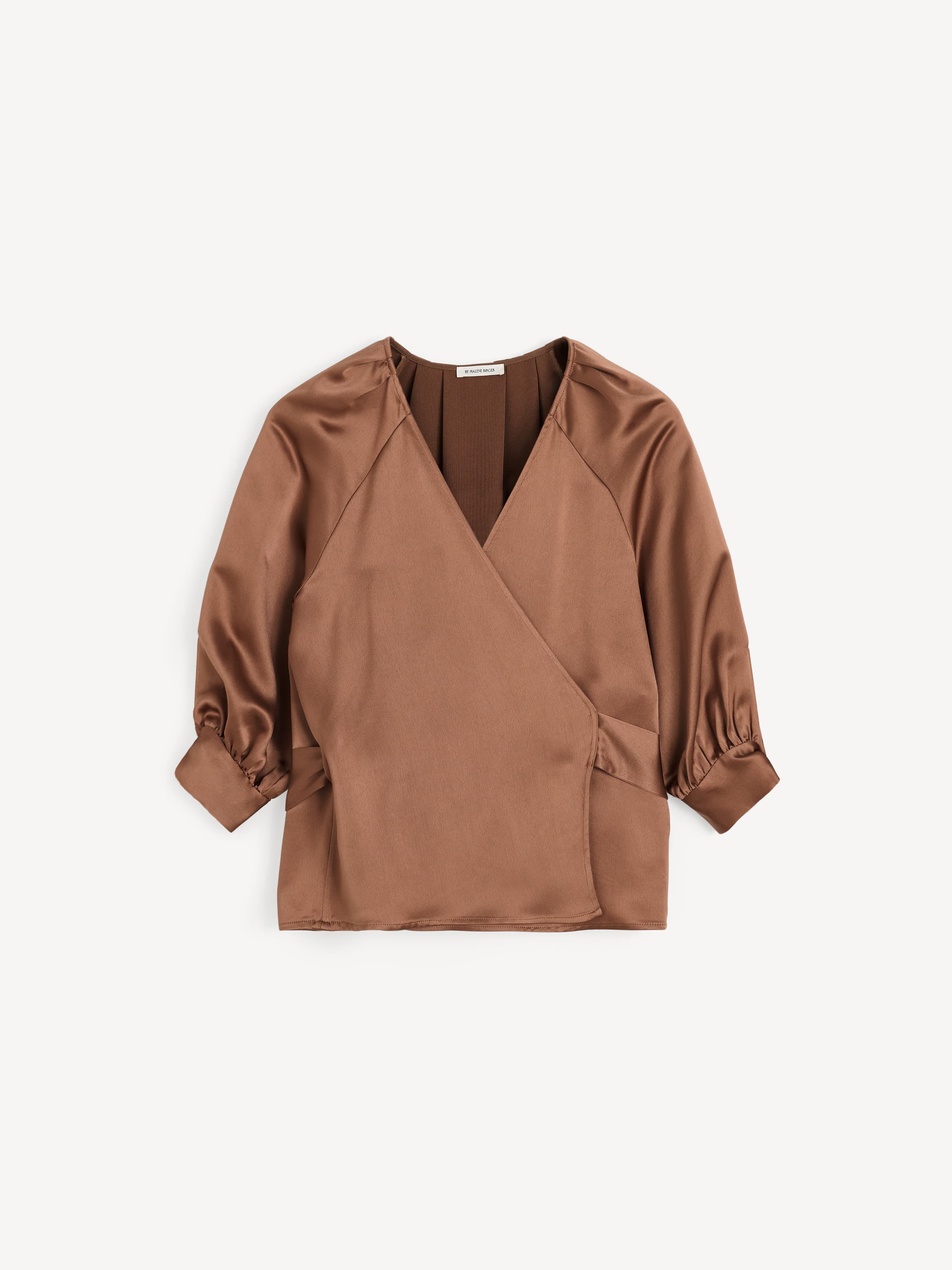 Pacey satin blouse
