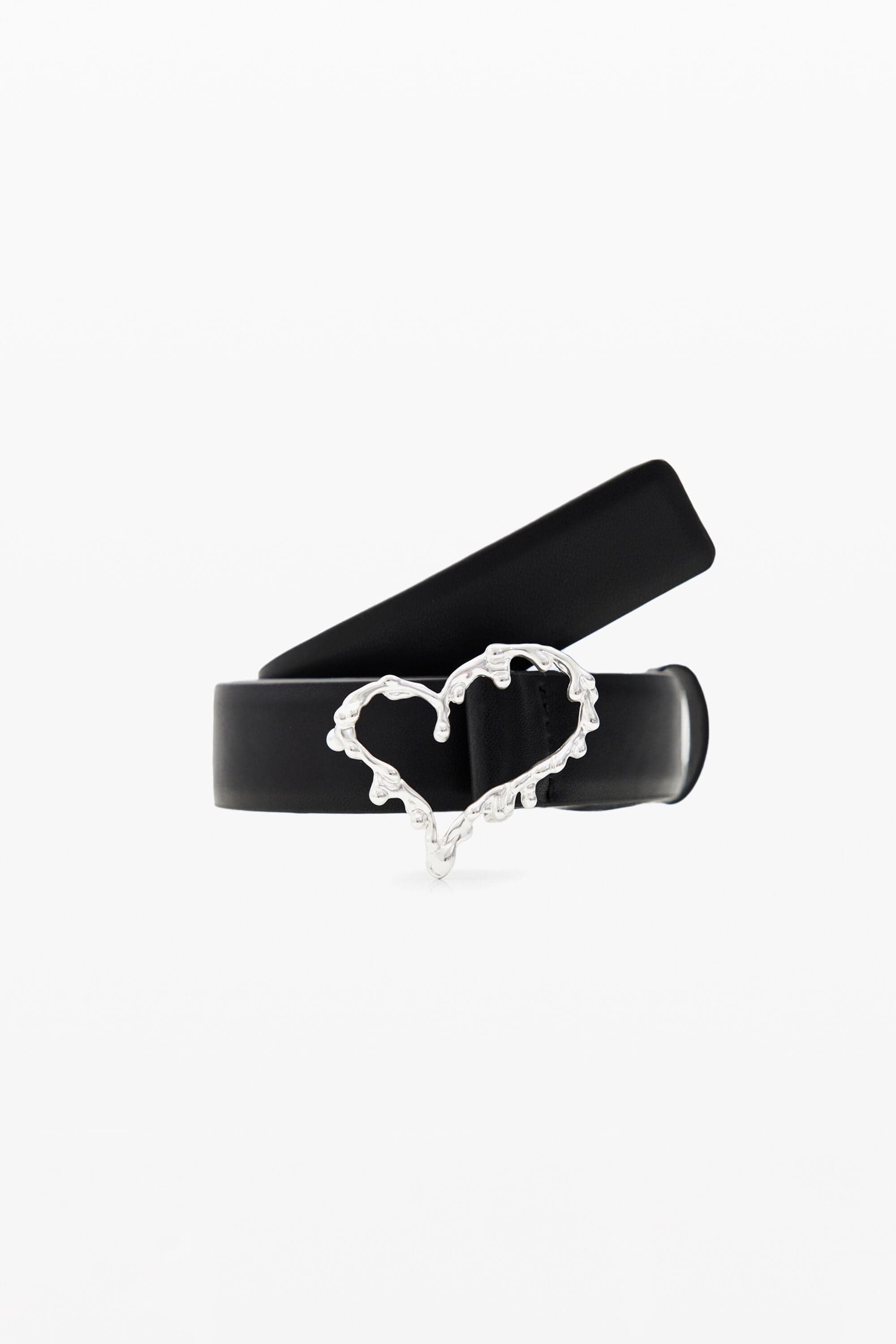Desigual, Zalio leather belt, Black, 95