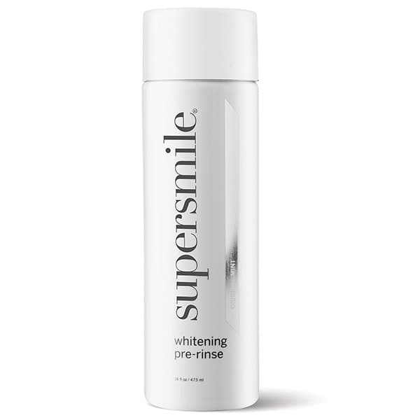 Supersmile Whitening Pre-Rinse - Clinically Formulated Pre-Brush Dental Mouthwash 473ml