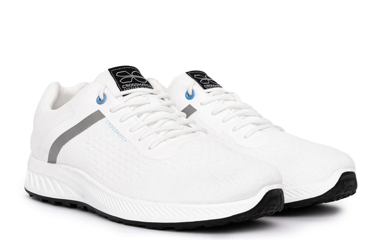 Crosshatch Kamran Men's Trainers Size: 8 Colour : White