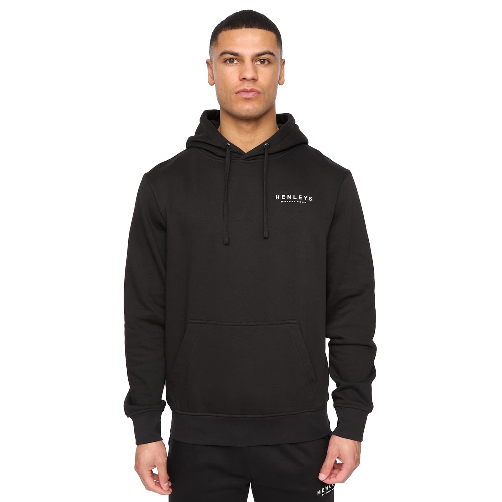 Henleys Henycore Men's Hoodie | Hoodies | Black | UK Size XXL