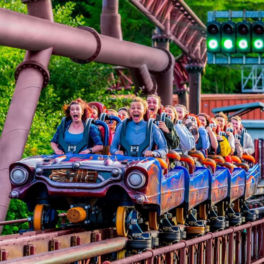 One Day Entrance to Alton Towers Resort for Two