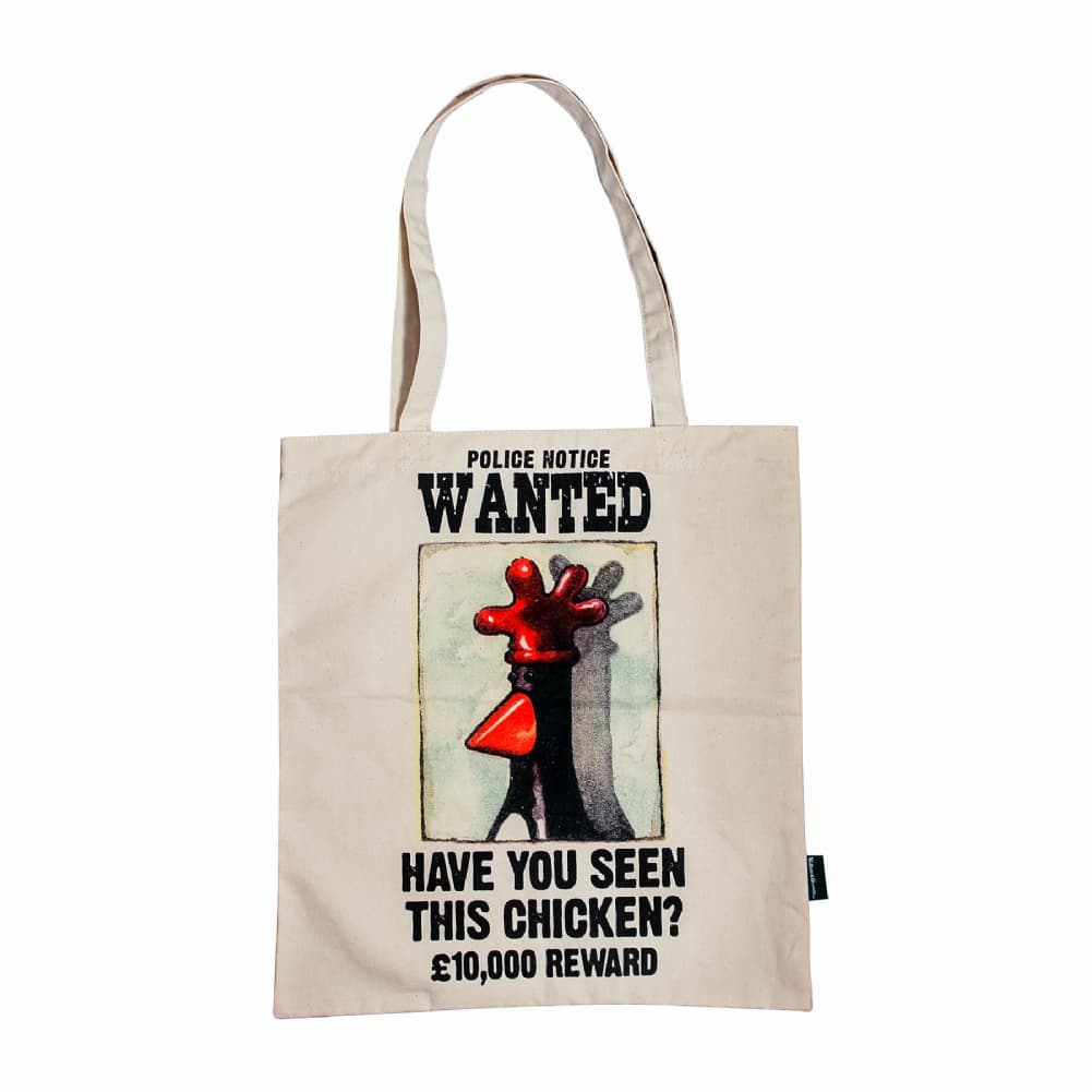 Wallace & Gromit Feathers Recycled Cotton Shopper Bag