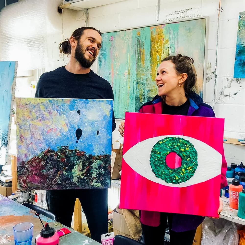 Abstract Art Classes in London (for Two)